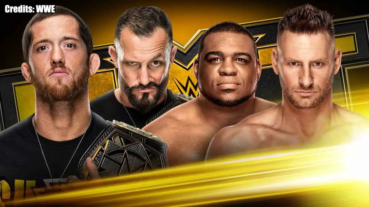 Undisputed ERA vs Keith Lee Dijakovic NXT 27 November 2019
