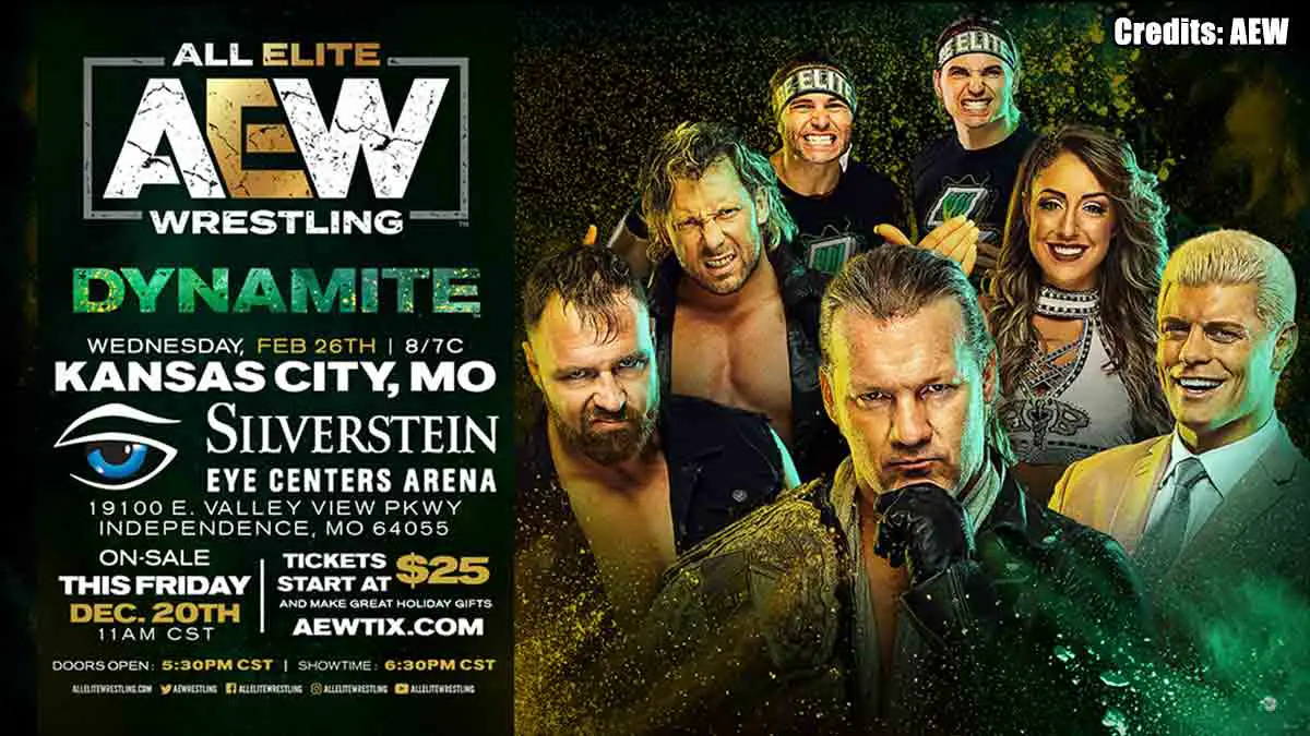 AEW Dynamite Silverstein Centers Arena in Kansas City, MO 26 February 2020