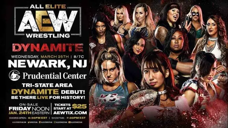 AEW Announces Dynamite Debut In Newark, New Jersey