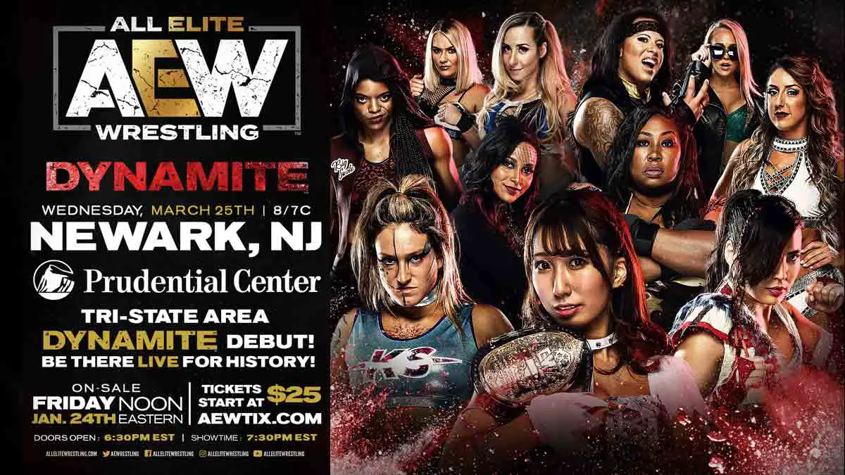 AEW Dynamite New Jersey 25 March 2020