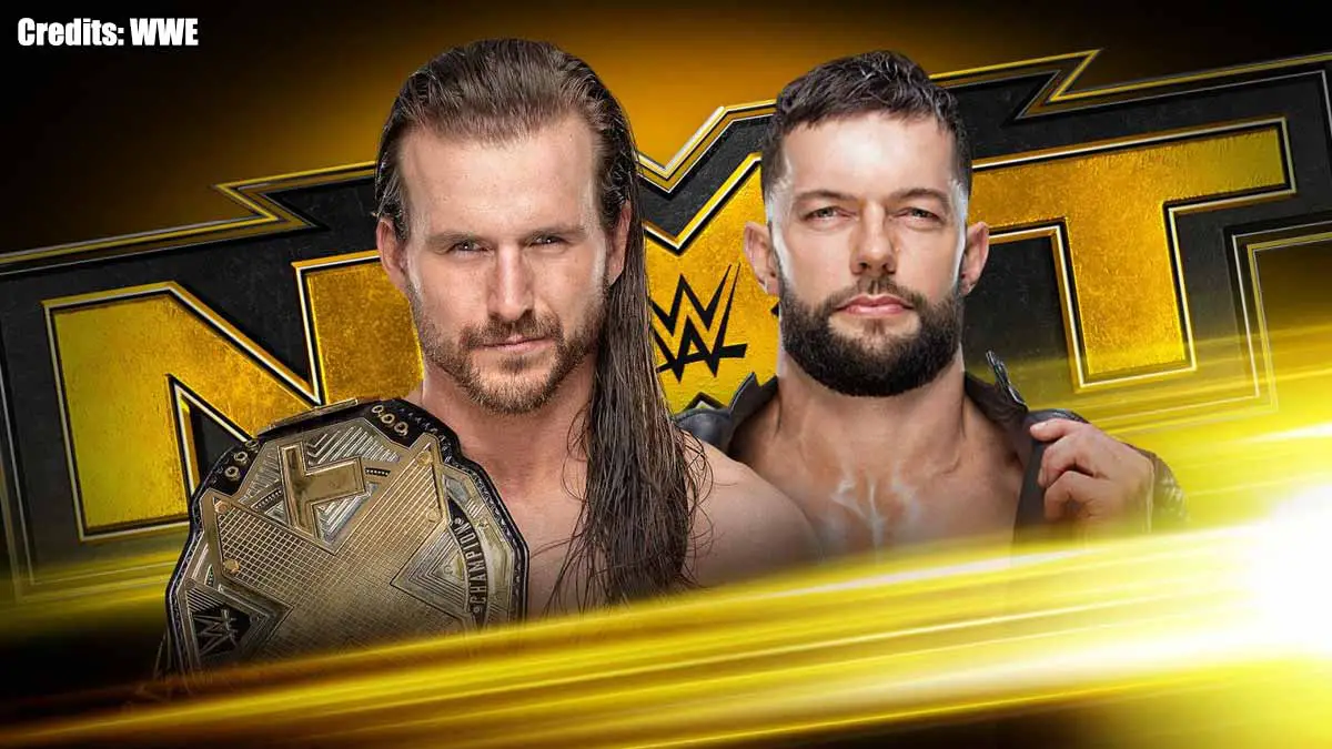 Adam Cole vs Finn Balor NXT 18 December 2019