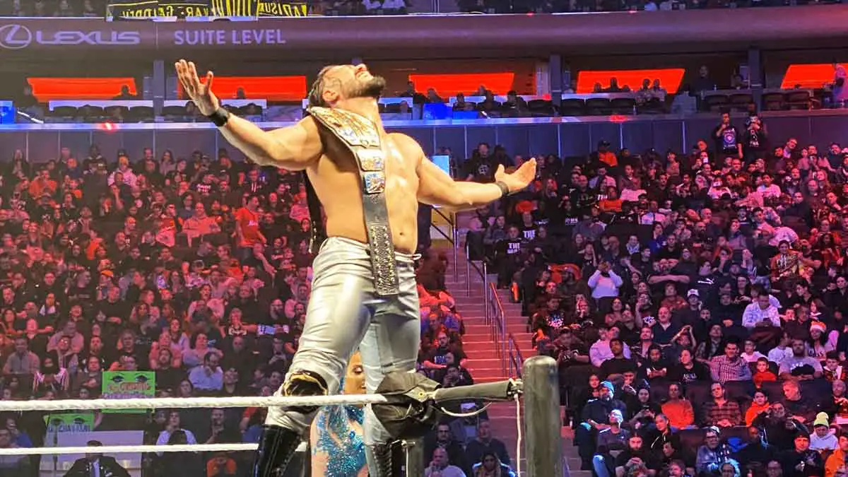 Andrade Pulls A Shocker Winning United States Title at MSG