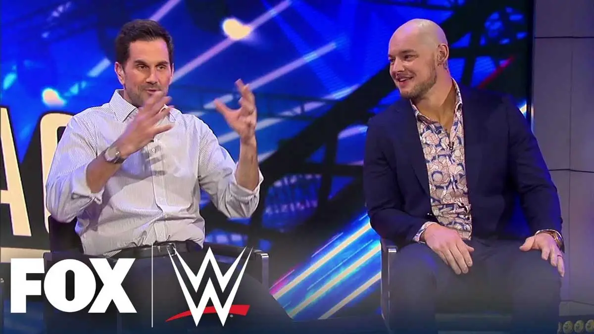 Baron Corbin Joined by NFL Teammate On WWE Backstage