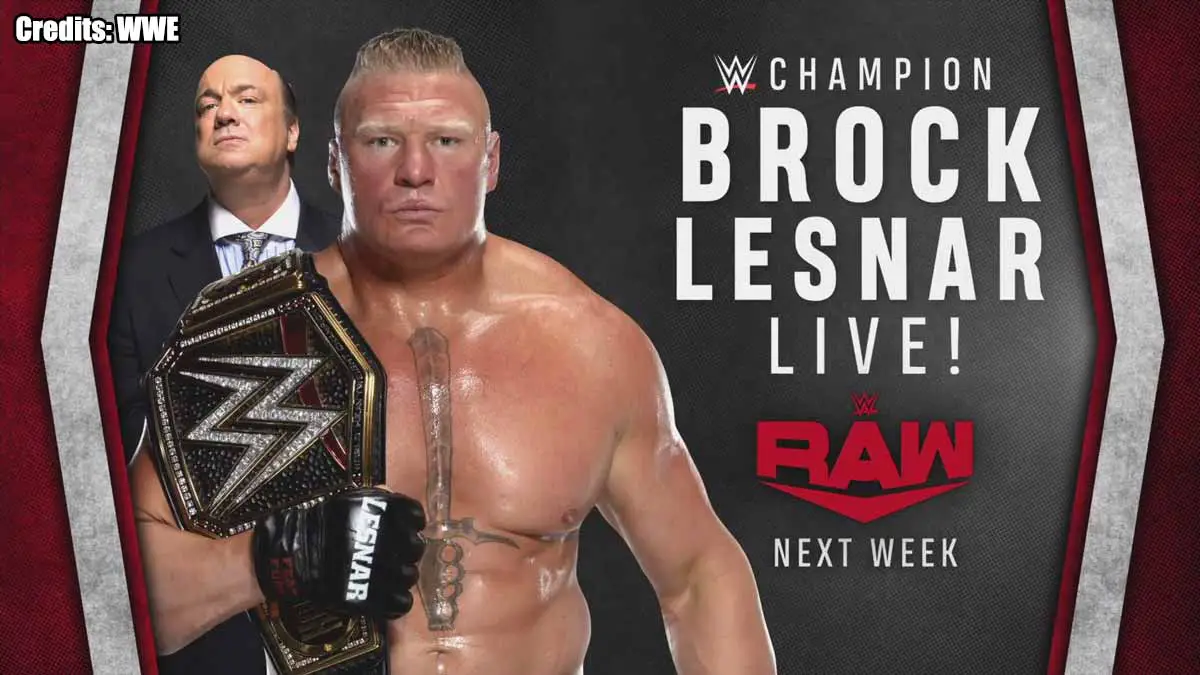 Brock Lesnar RAW 6 January 2020