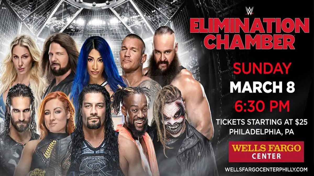 WWE Elimination Chamber 2020 Tickets