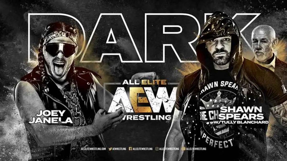 Joey Janela vs Shawn Spears AEW Dark 24 December 2019