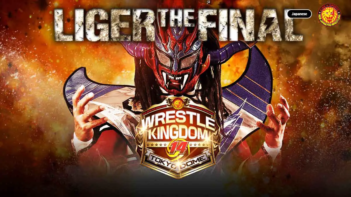 Jyushin Liger Retirement Match at Wrestle Kingdom 14