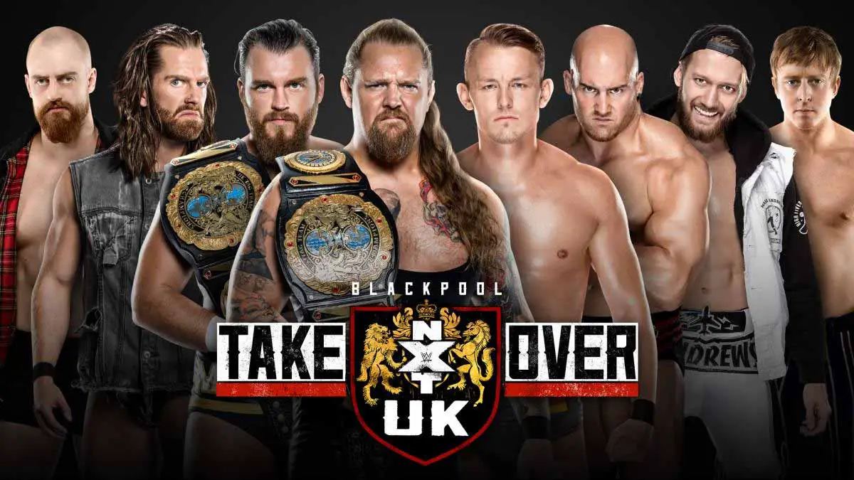 NXT UK Tag Team Ladder Match, NXT Takeover Blackpool 2