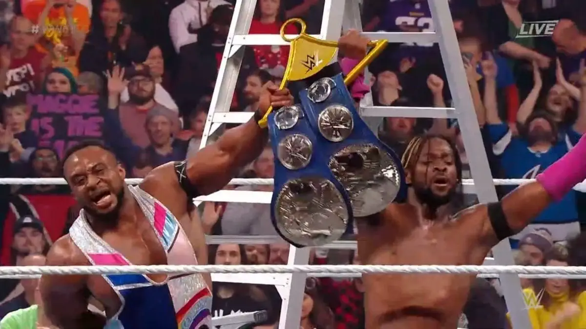 The New Day retained SD Tag Team Titles against The Revival at WWE TLC 2019