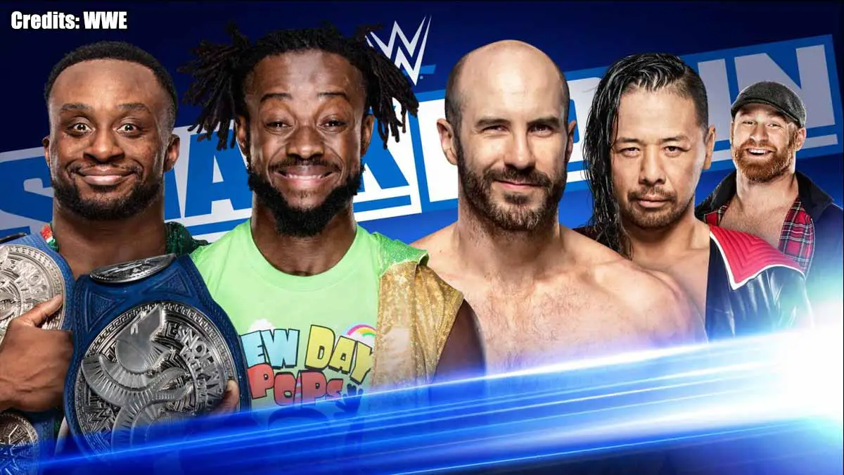 The New Day vs Shinsuke Nakamura & Cesaro- SmackDown 20 December 2019