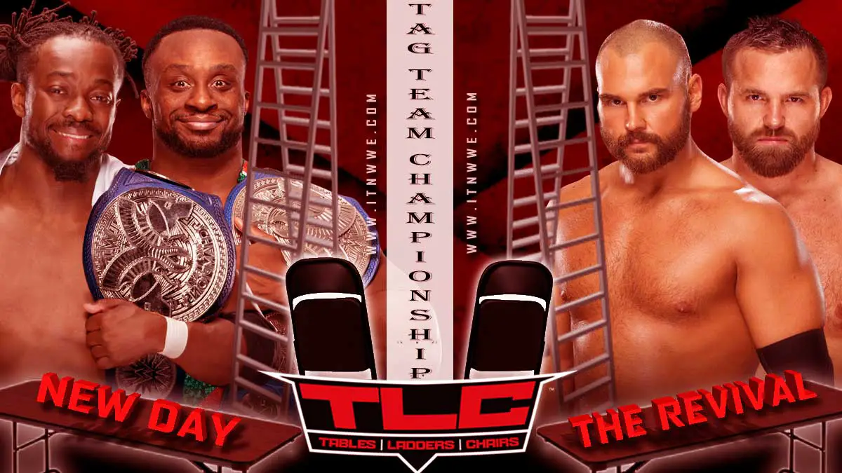 New Day vs The Revival SmamckDown Tag Team Championship TLC 2019