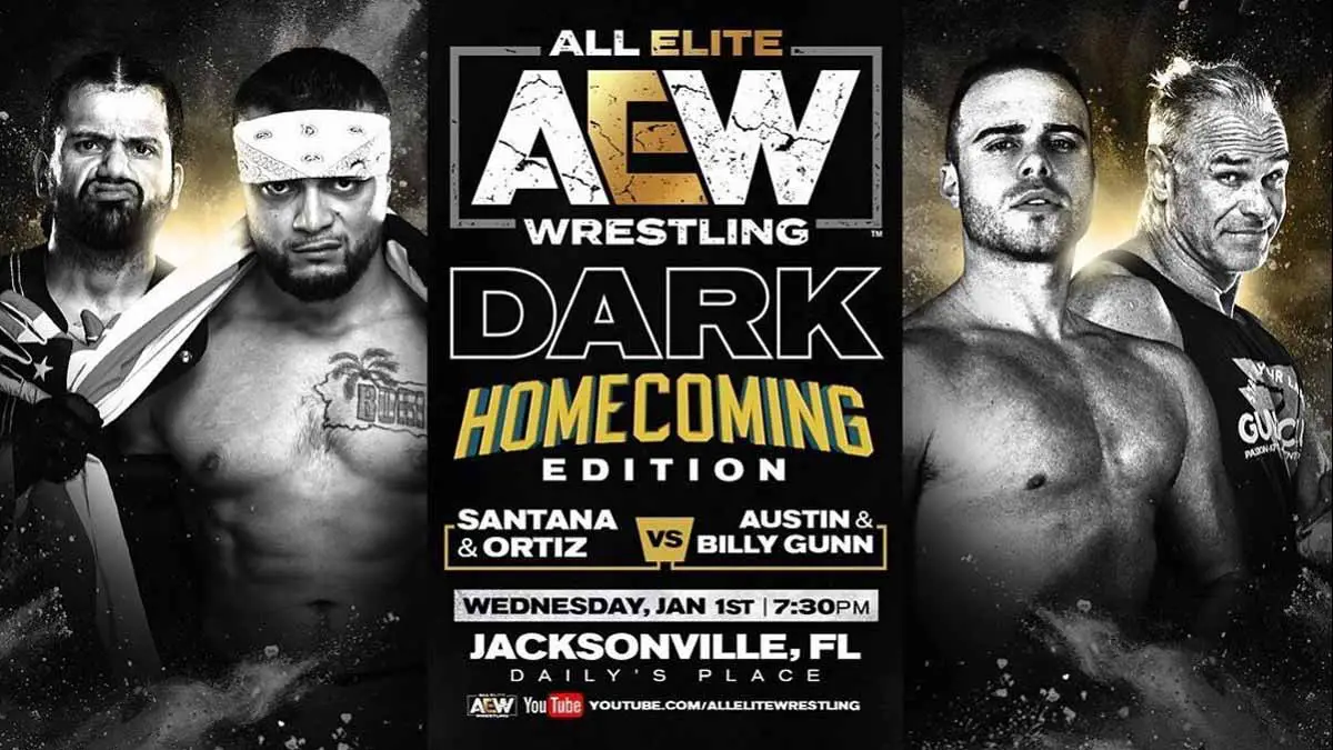 Ortiz Santana vs Billy Gunn Austin AEW Dark 7 Jan 2020