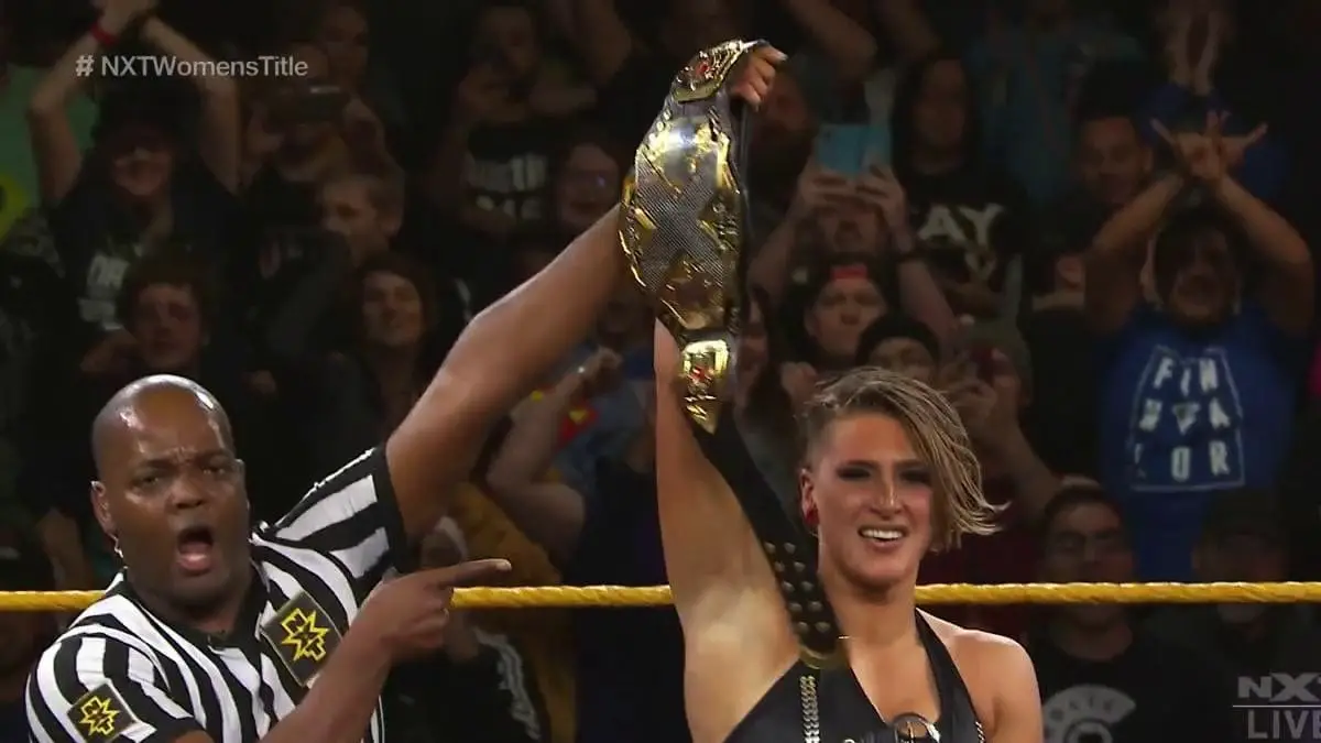 Rhea Ripley Becomes NXT Women's Champion