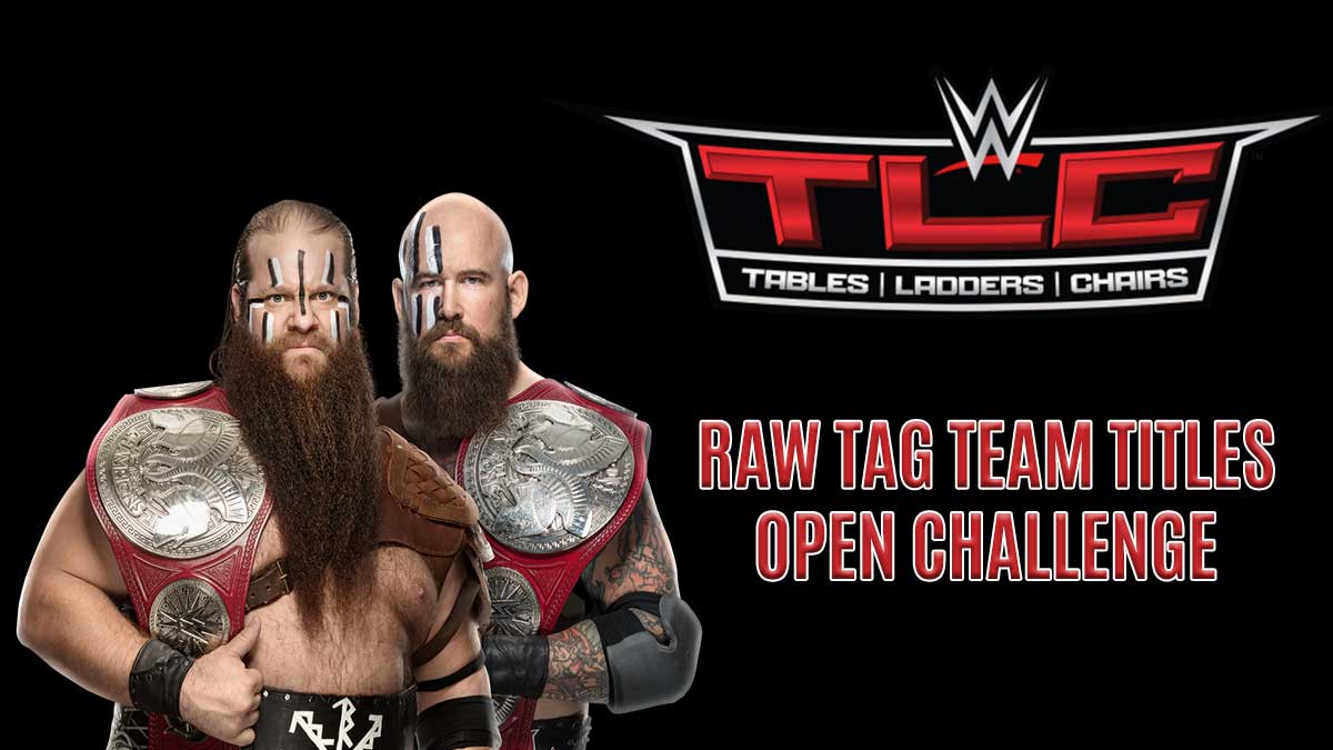 Viking Raiders' Open Challenge Announced For WWE TLC 2019