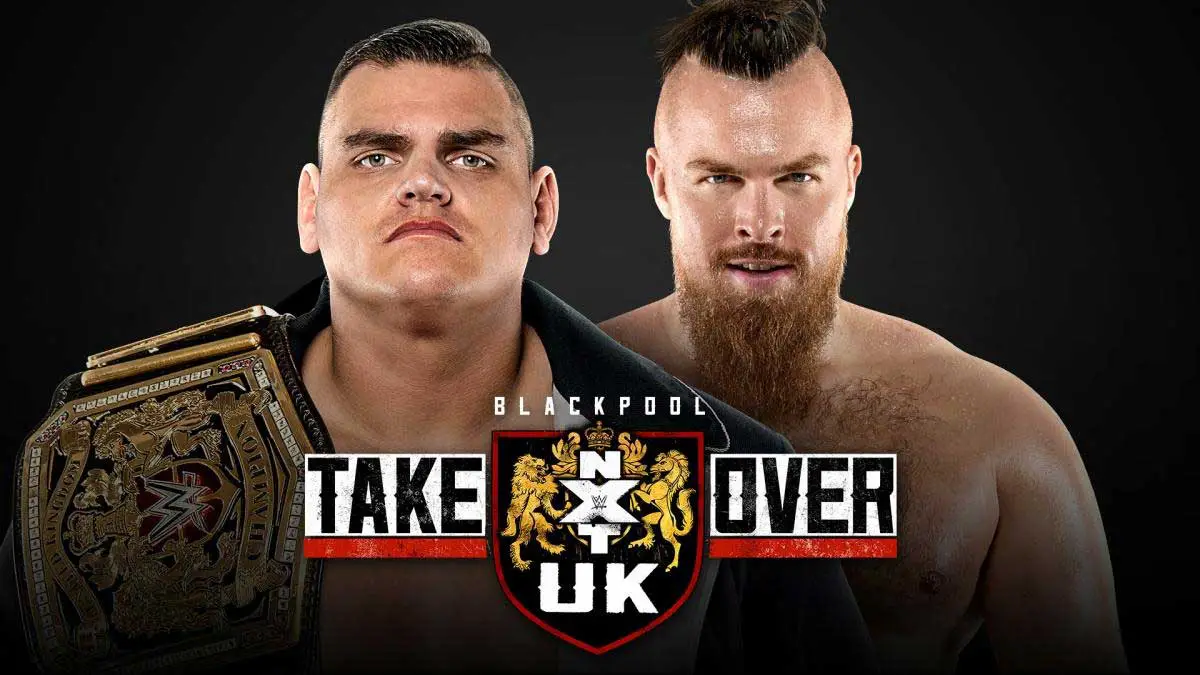 WALTER vs Joe Coffey- WWE UK Championship Match, NXT Takeover UK Blackpool II