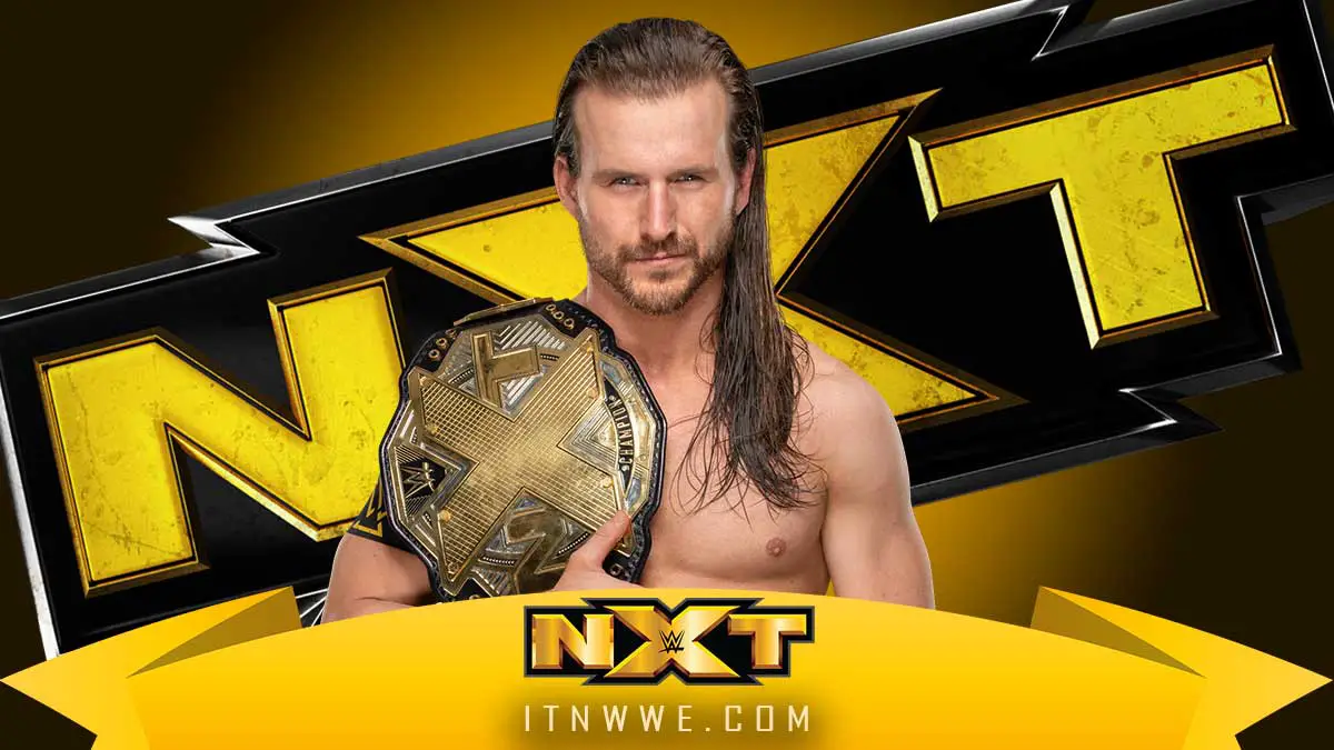 Adam Cole NXT Champion