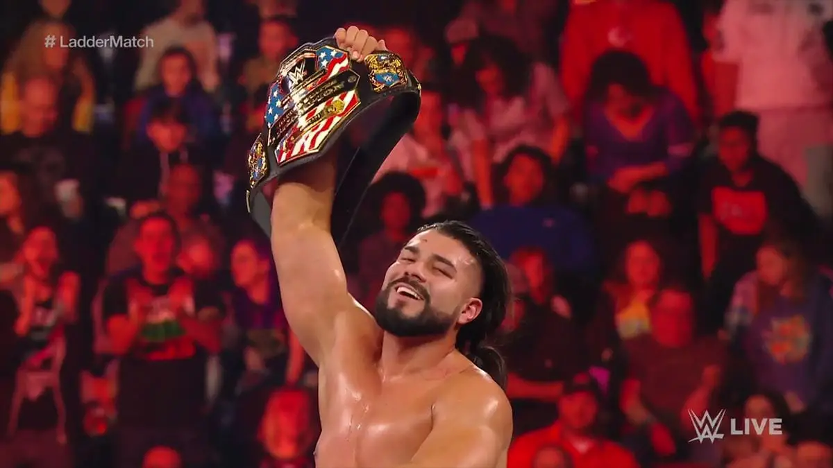 Andrade Wins Ladder Match RAW 20 January 2020