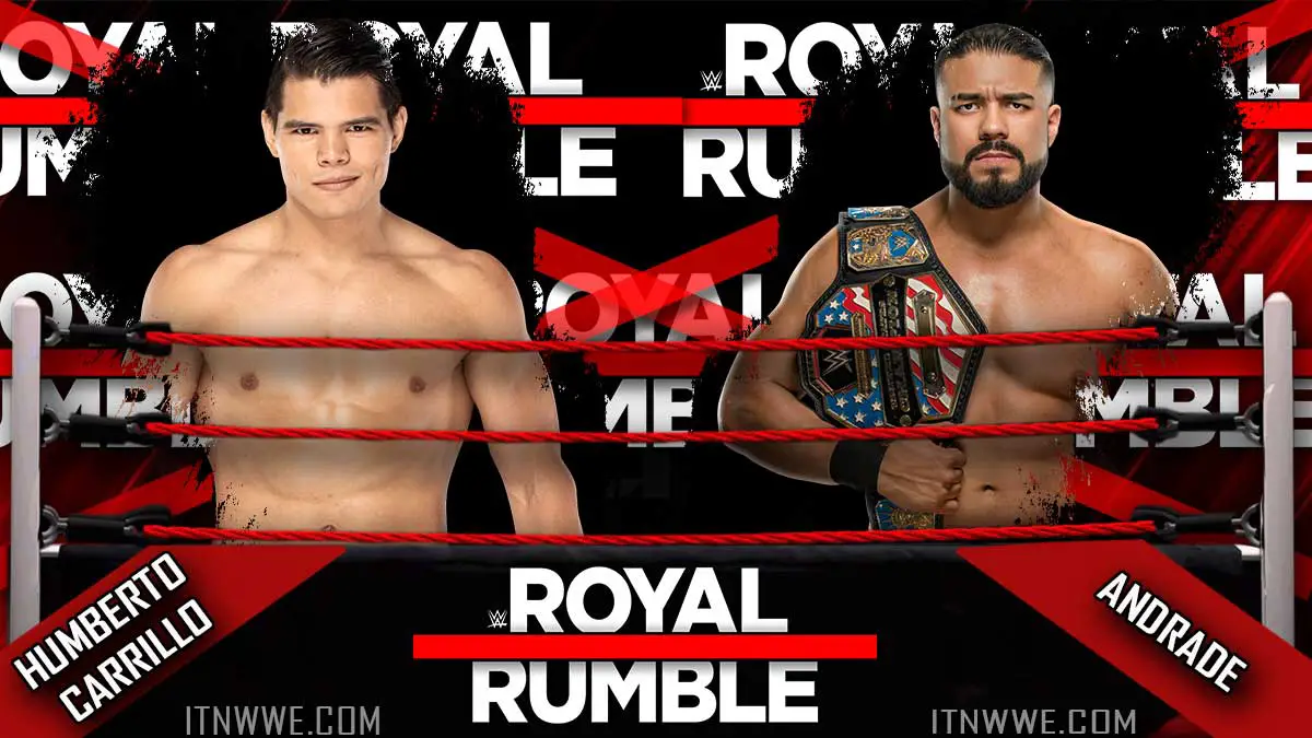 Andrade vs Humberto Carrillo- Royal Rumble 2020