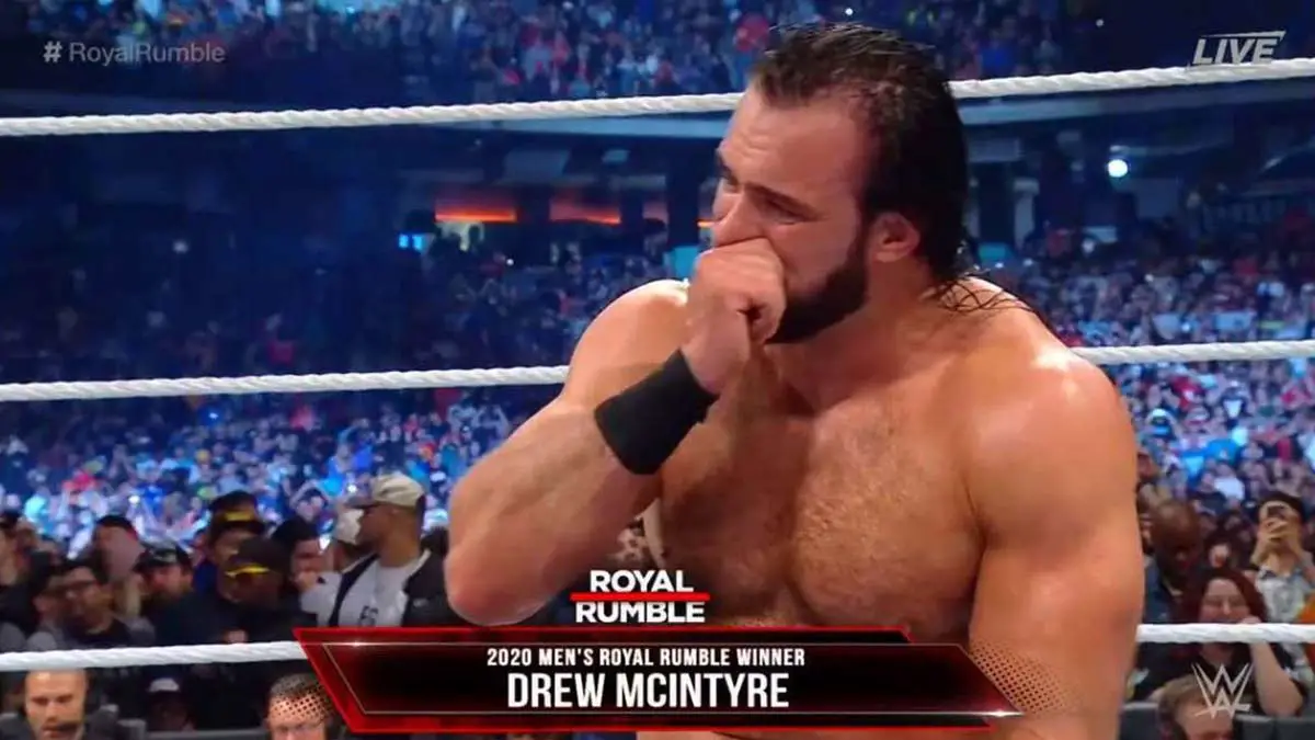 Drew McIntyre Wins Men's Royal Rumble 2020