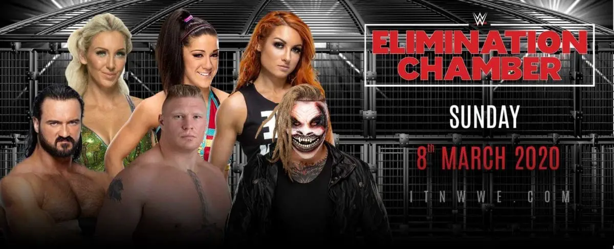 WWE ELimination Chamber 2020 poster