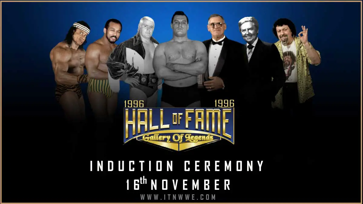 Hall Of Fame 1996 Poster