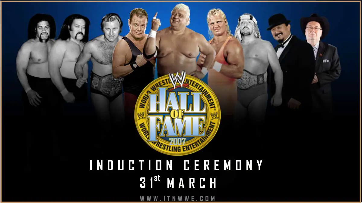 Hall Of Fame 2007 Poster