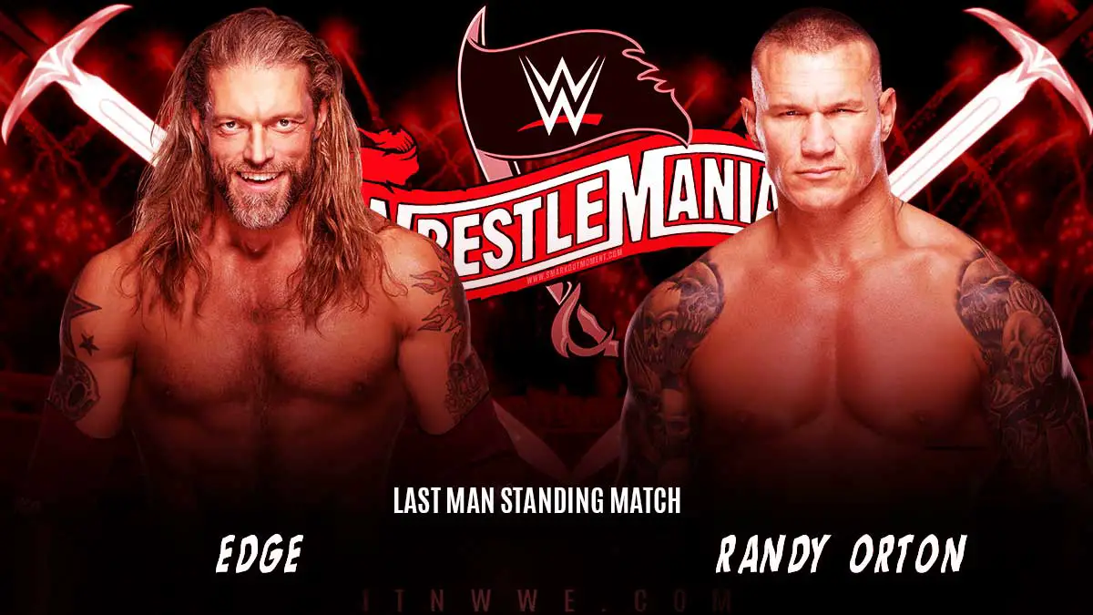 Edge vs Randy Orton WWE WrestleMania 36 2020