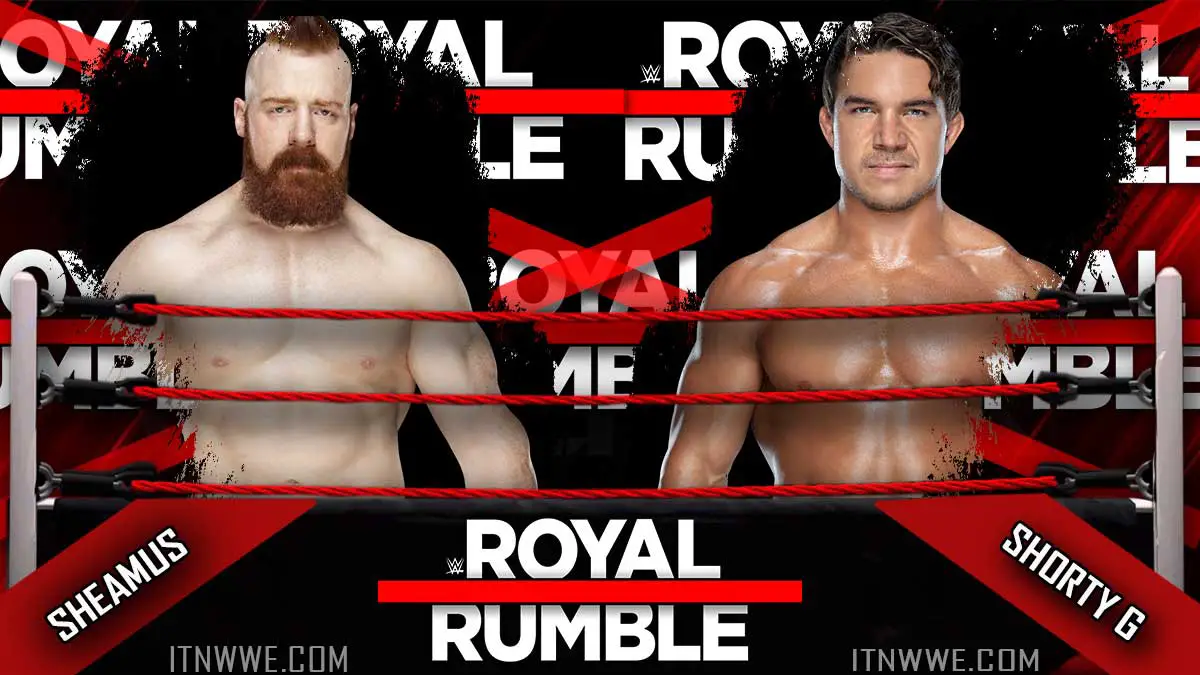Sheamus vs Shorty G at WWE Royal Rumble 2020