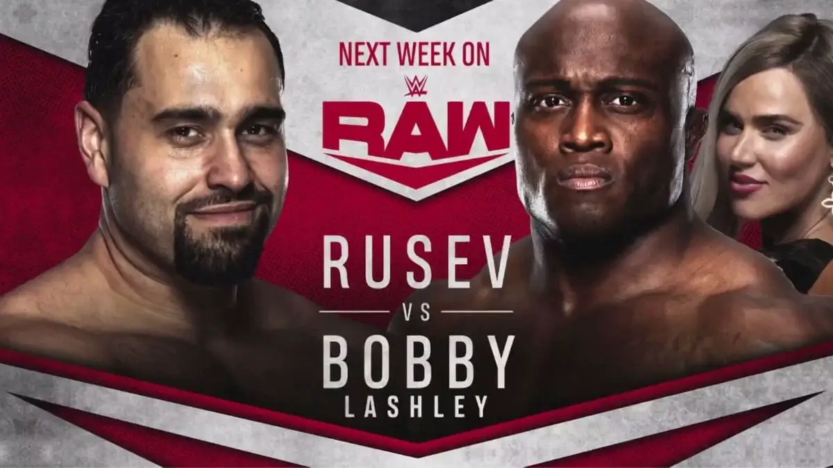 Rusev vs Bobby Lashley RAW 13 January 2020