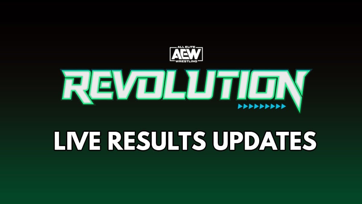 AEW Revolution 2020 Live Results Updates