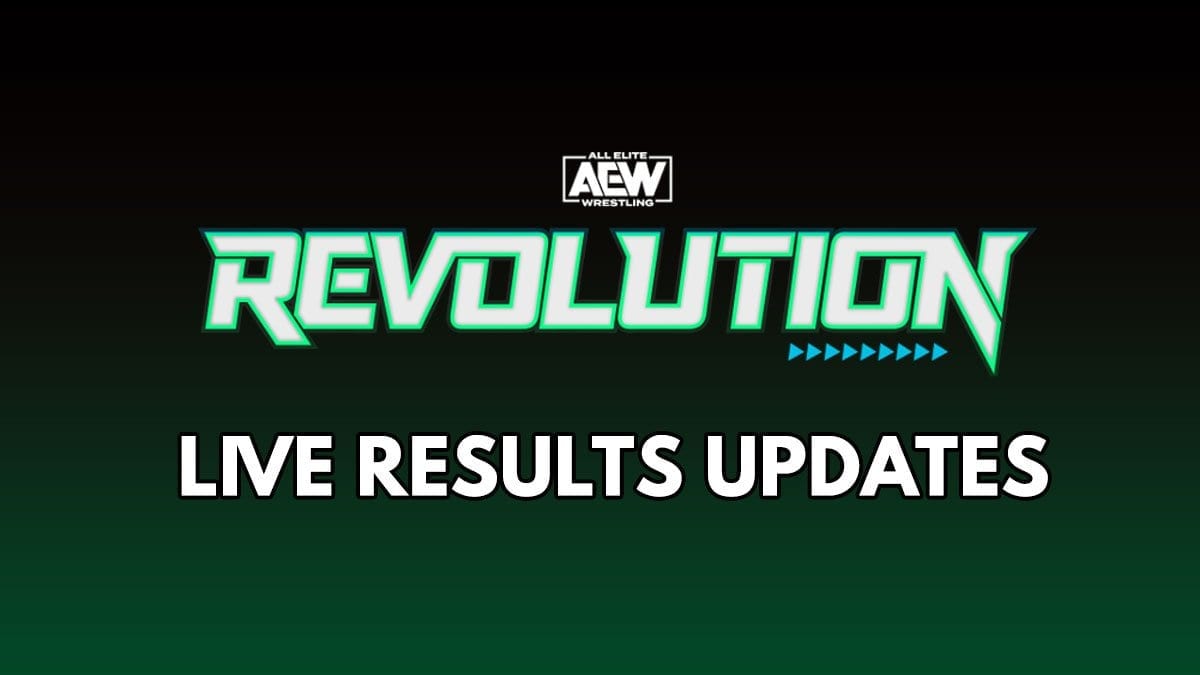 AEW Revolution 2020 Live Results Updates