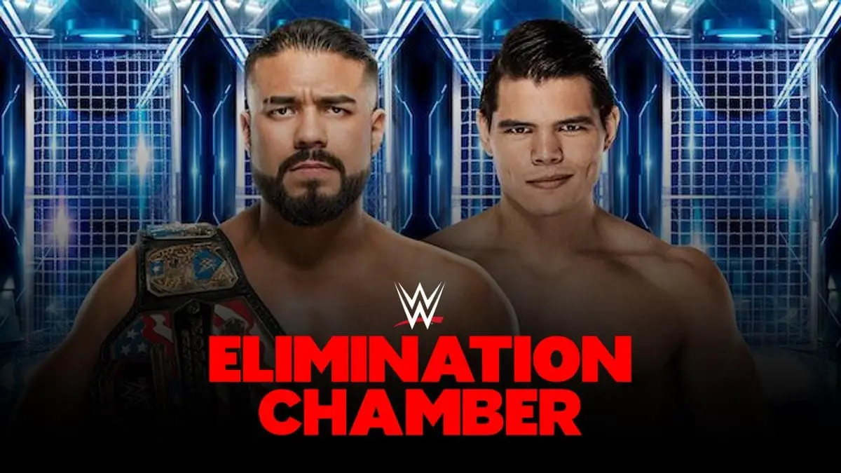 Andrade vs Humberto Carrillo - WWE Elimination Chamber 2020