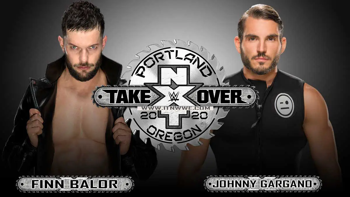 Finn Balor vs Johnny Gargano at NXT Takeover Portland 2020