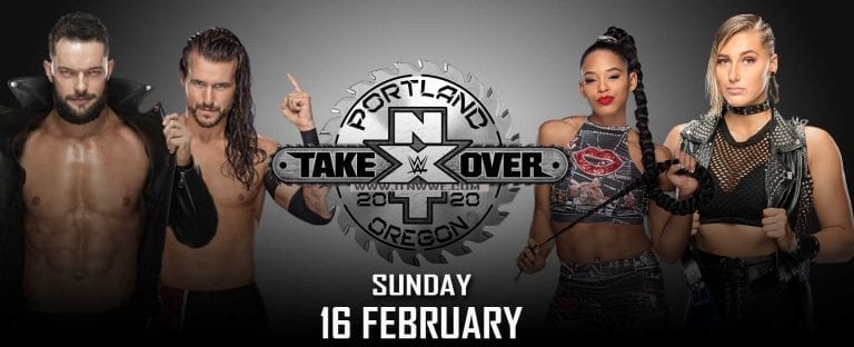 NXT Takeover Portland 2020 Match Card, Ticket, Storyline