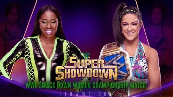 Naomi-vs-Bayley-WWE-Smack-Down-Women-Cha
