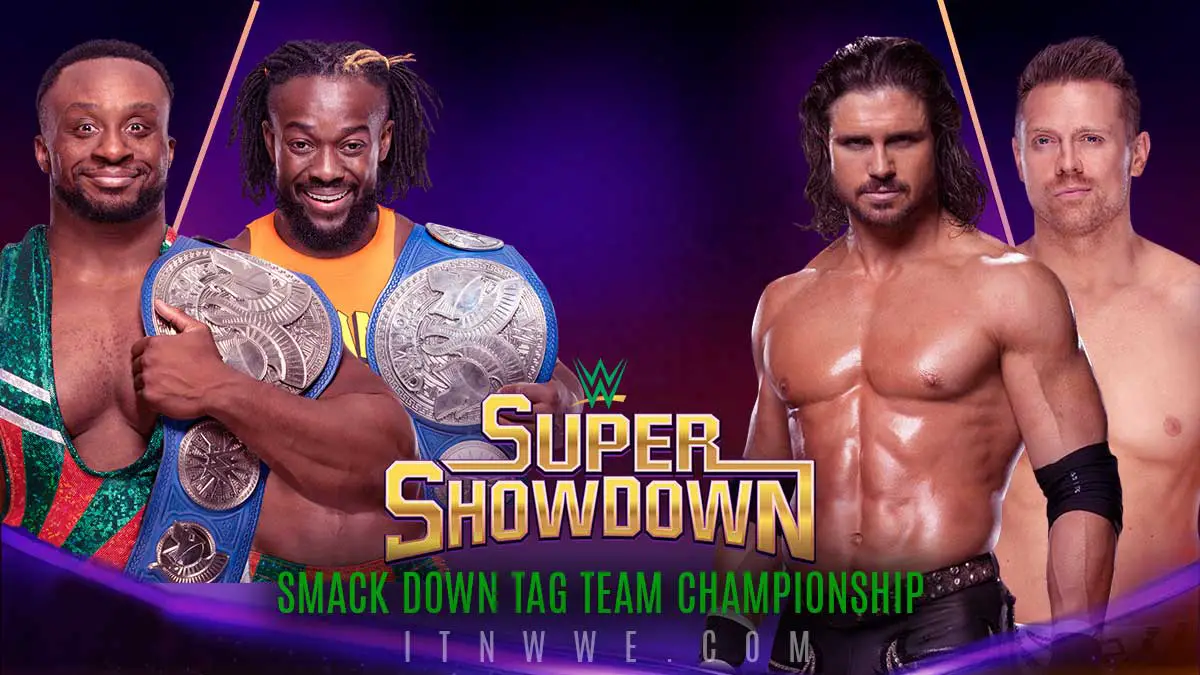 The New Day (Kofi Kington vs Big E) vs The Miz & John Morrison Super ShowDown 2020