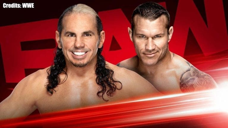 Randy Orton vs Matt Hardy Announced For RAW 17 February