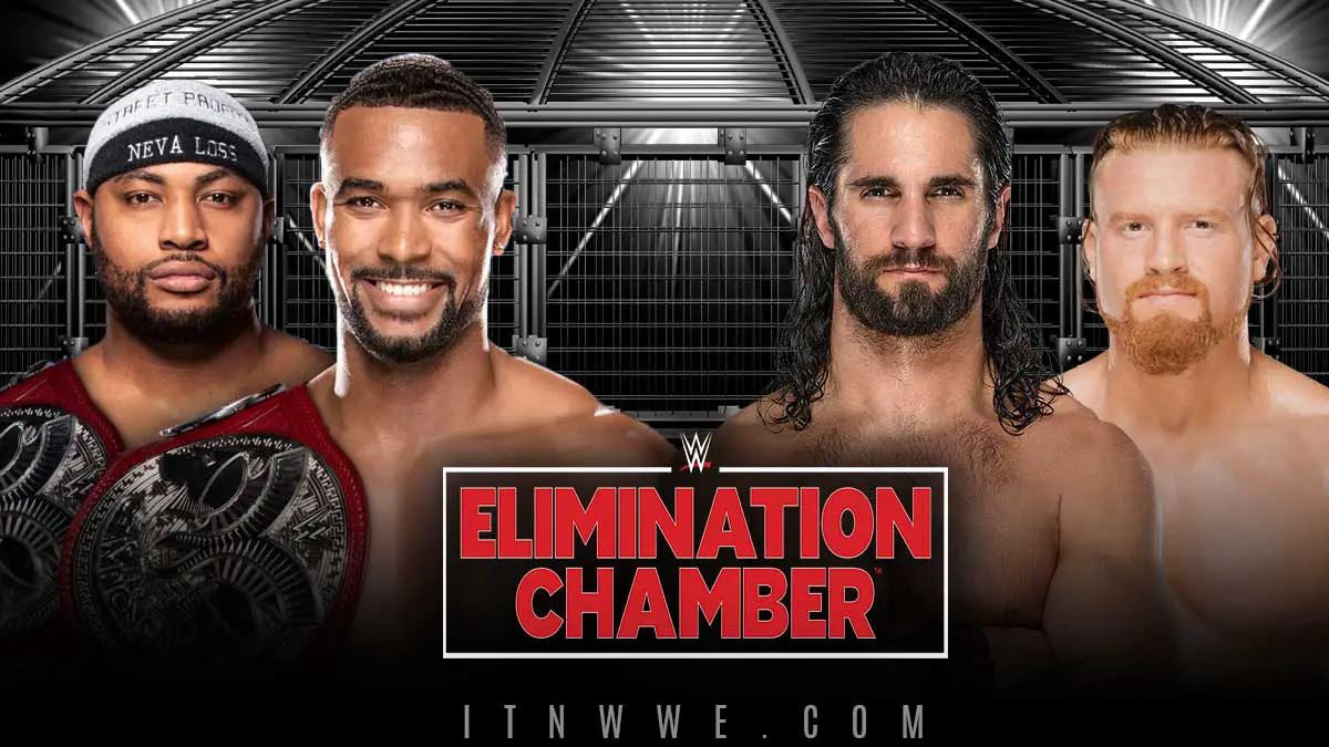 RAW Tag Team Championship Match at Elimination Chamber 