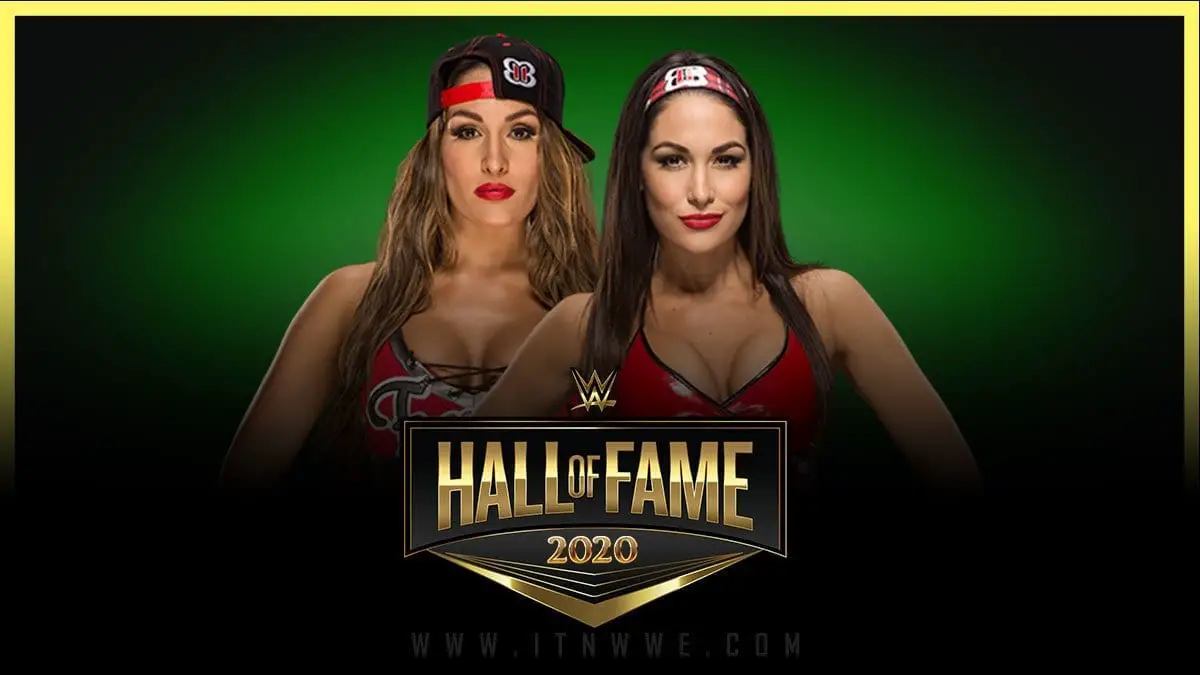 Bella Twins WWE Hall of Fame 2020