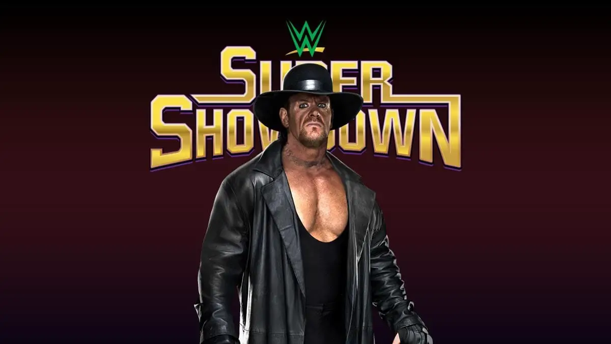 The Undertaker WWE Super ShowDown 2020