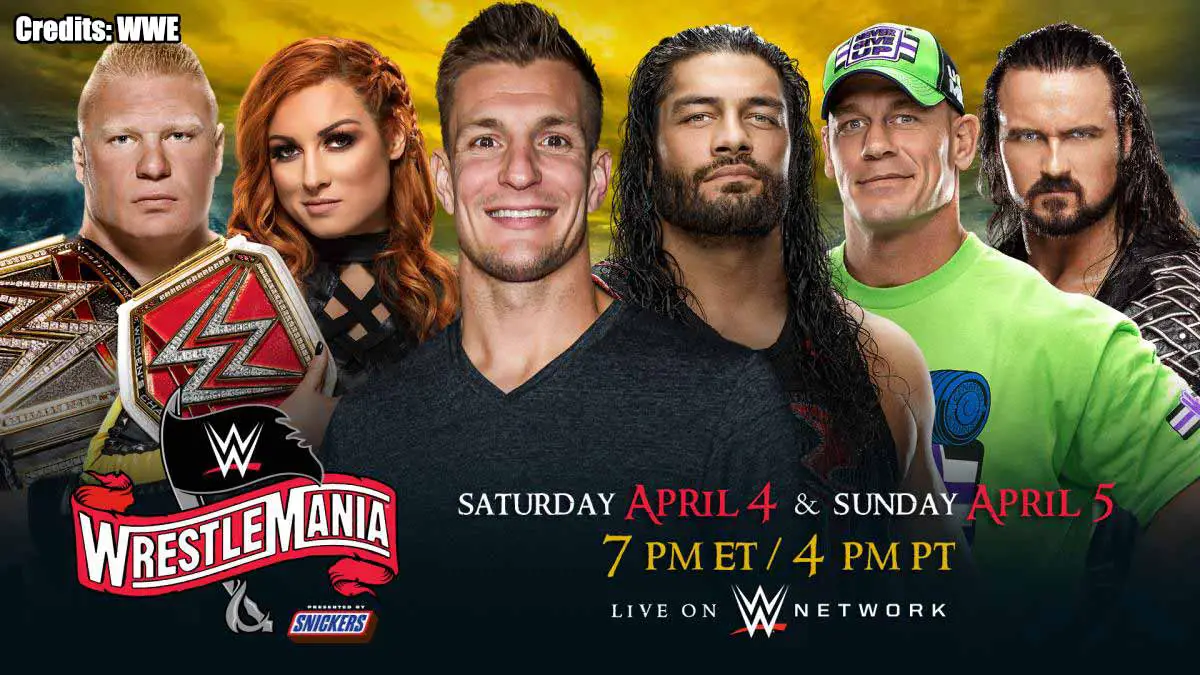 Rob Gronkowski to Host Two Nights WrestleMania 36