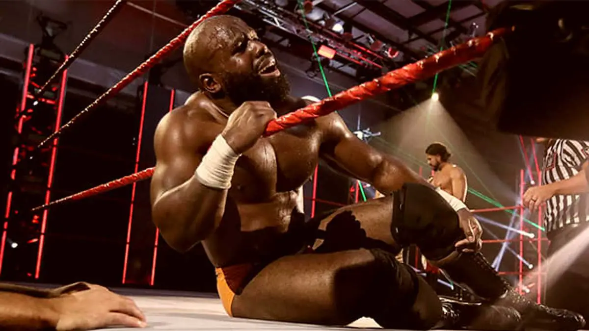 Apollo Crews Injured 