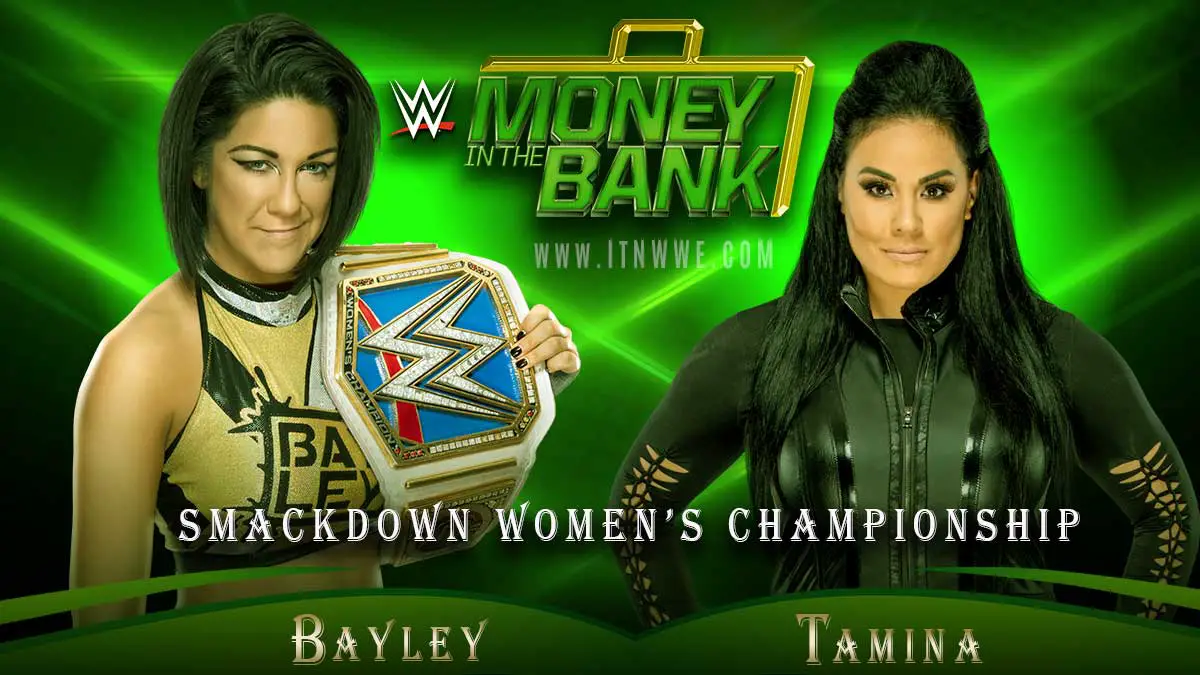 Bayley(c) vs Tamina Snuka Money in the Bank 2020