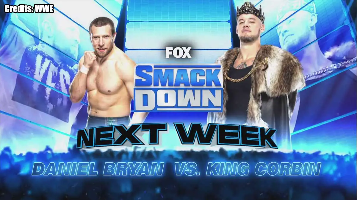 Daniel Bryan vs Baron Corbin WWE SmackDown 1 May 2020