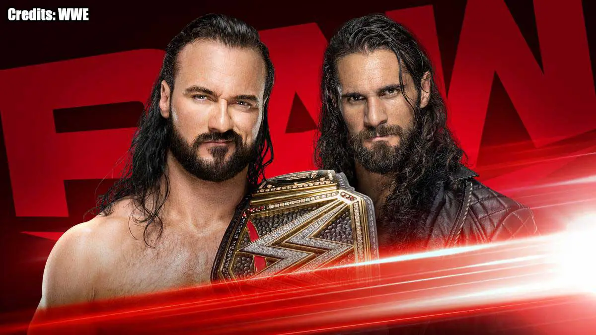 Drew McIntyre Seth Rollins WWE RAW 20 Arpil 2020