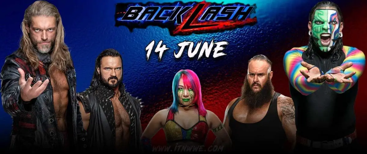 Wwe Backlash 2020 Matches Card Storyline Start Time