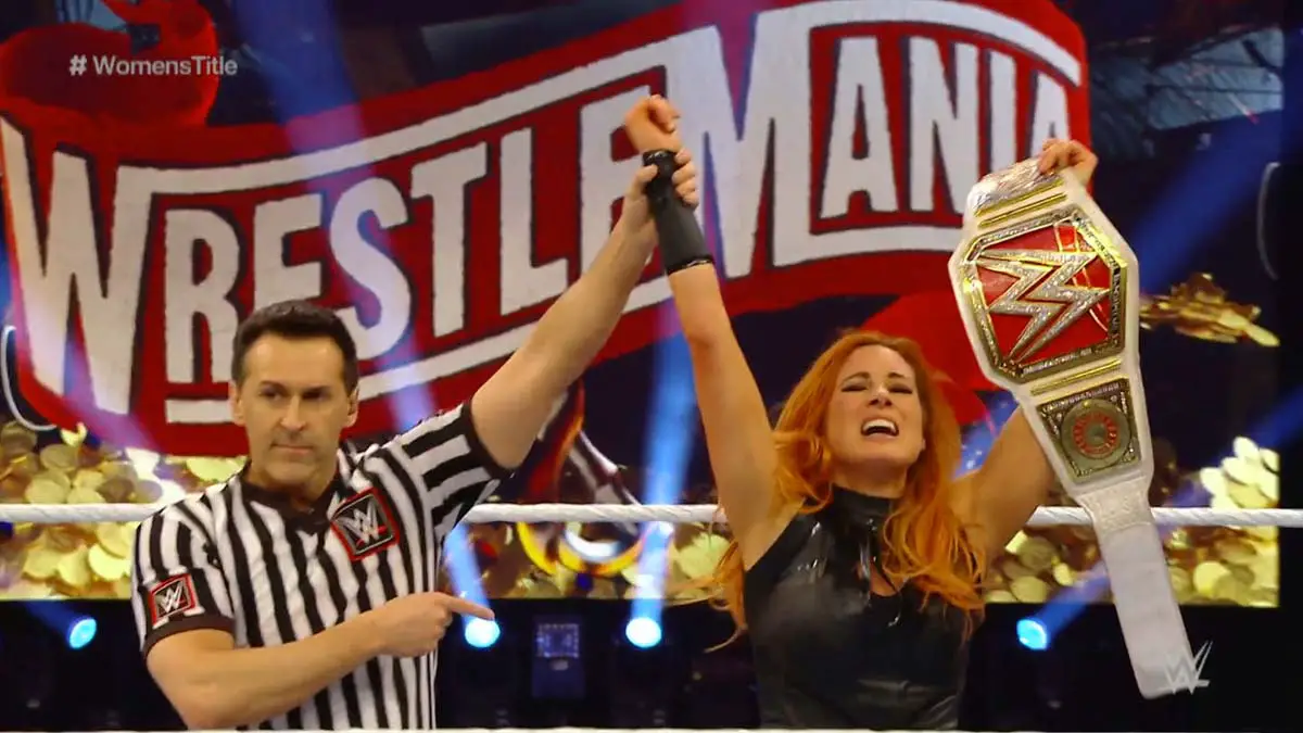 Becky Lynch WrestleMania 36