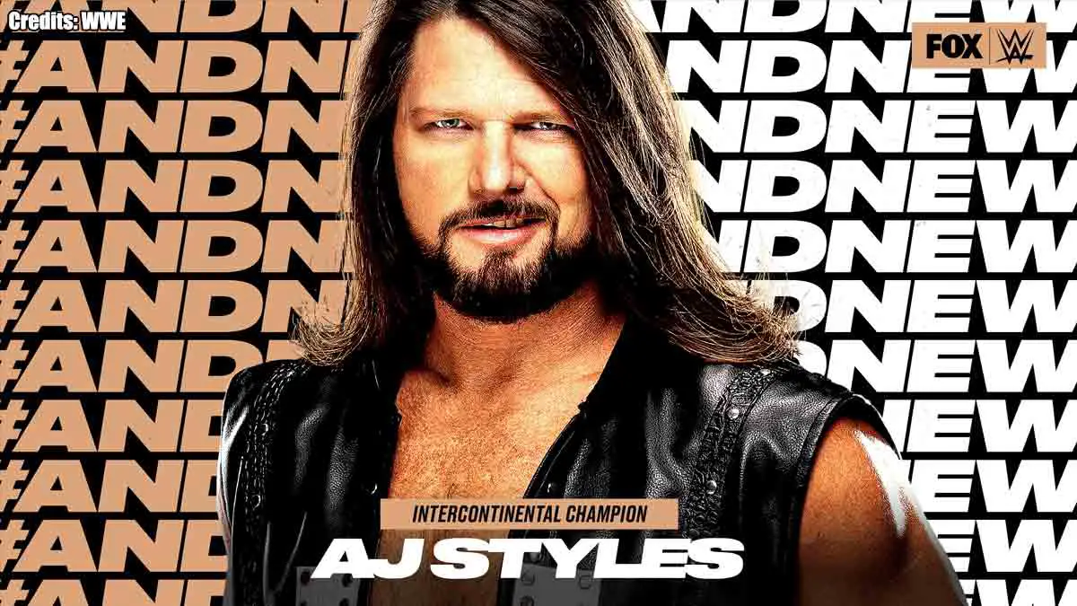 AJ Styles WWE Intercontinental Champion