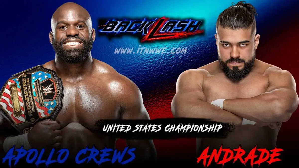 Apollo Crews vs Andrade United States Championship at Backlash 2020