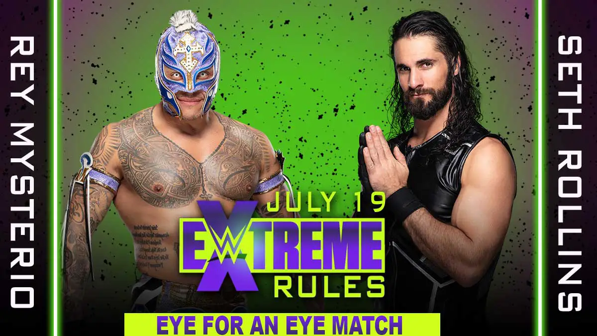 Seth Rollins vs Rey Mysterio  WWE Extreme Rules 2020